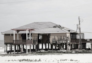 wind damage - spray foam can help prevent uplift to Lubbock roofs